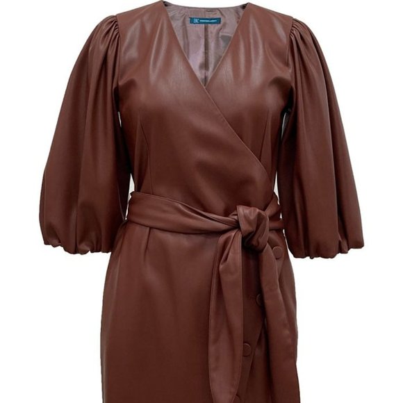 INC Faux Wrap Dreaa Size 10 - Picture 1 of 5
